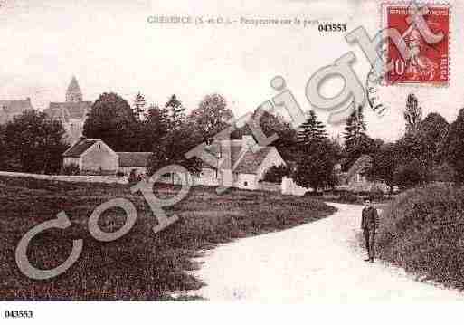 Ville de CHERENCE, carte postale ancienne