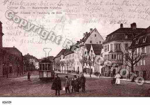 Ville de COLMAR, carte postale ancienne