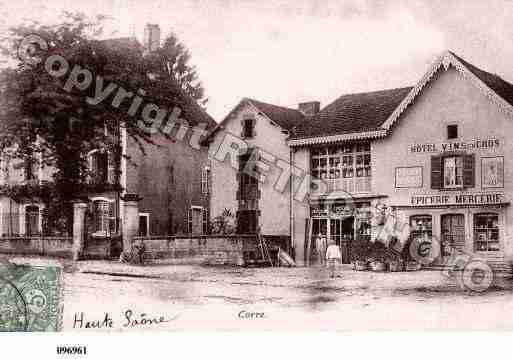 Ville de CORRE, carte postale ancienne Ville de CORRE, carte postale ancienne