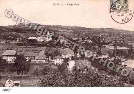 Ville de CUSY, carte postale ancienne