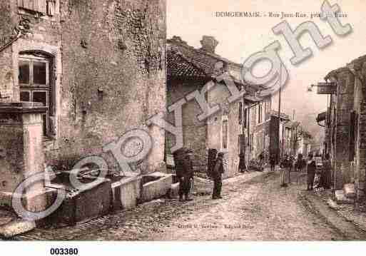 Ville de DOMGERMAIN, carte postale ancienne