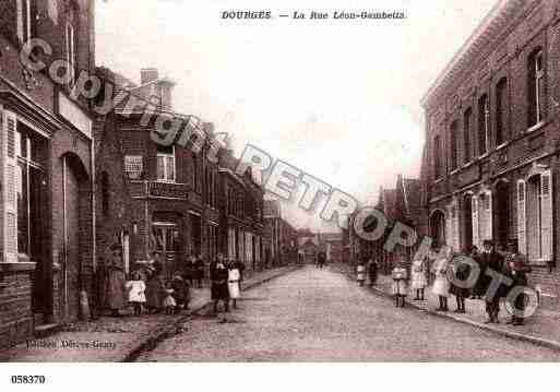 Ville de DOURGES, carte postale ancienne