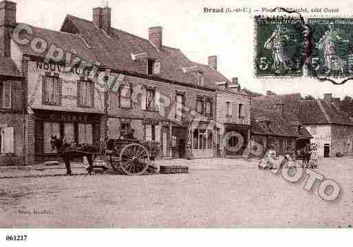 Ville de DROUE, carte postale ancienne