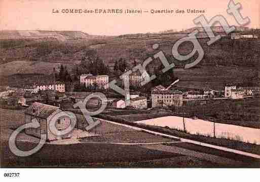 Ville de EPARRES(LES), carte postale ancienne