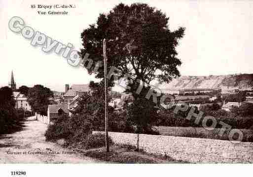 Ville de ERQUY, carte postale ancienne