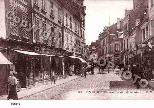 Ville de EVREUX, carte postale ancienne