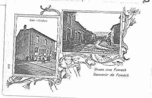 Ville de FAMECK, carte postale ancienne