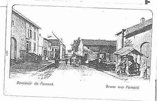 Ville de FAMECK, carte postale ancienne