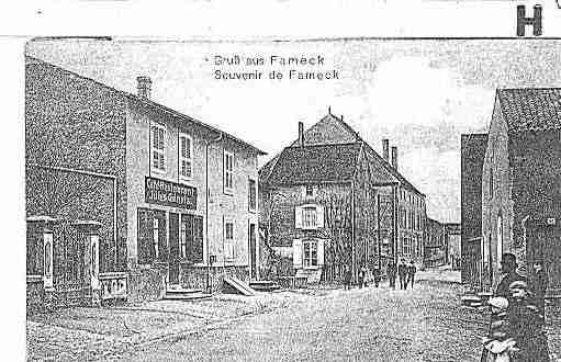 Ville de FAMECK, carte postale ancienne