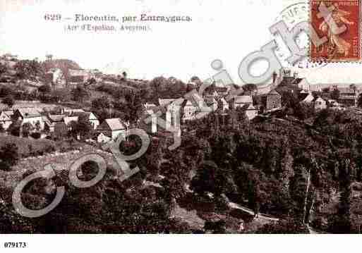 Ville de FLORENTINLACAPELLE, carte postale ancienne