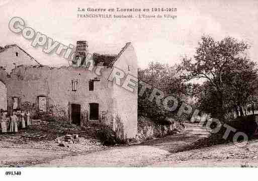 Ville de FRANCONVILLE, carte postale ancienne