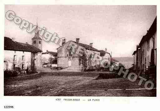 Ville de FRIZON, carte postale ancienne