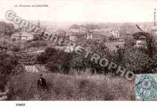 Ville de GARCHES, carte postale ancienne