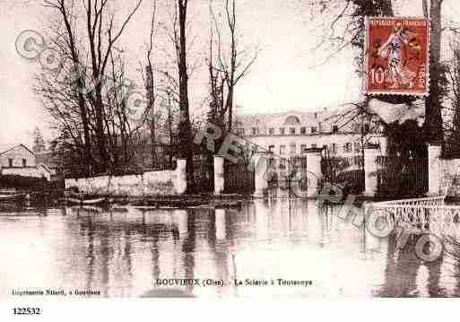 Ville de GOUVIEUX, carte postale ancienne