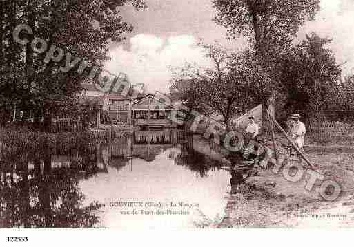 Ville de GOUVIEUX, carte postale ancienne