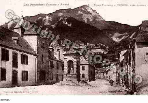 Ville de GUCHEN, carte postale ancienne