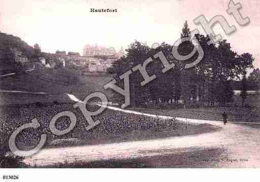 Ville de HAUTEFORT, carte postale ancienne