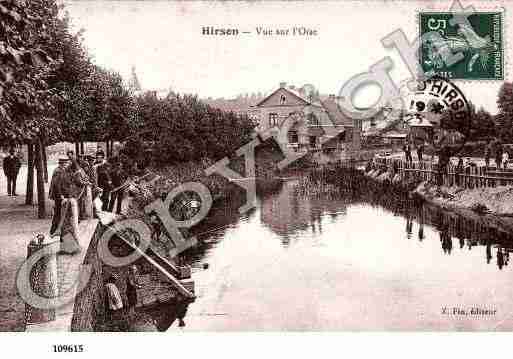 Ville de HIRSON, carte postale ancienne