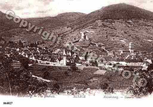 Ville de KAYSERSBERG, carte postale ancienne