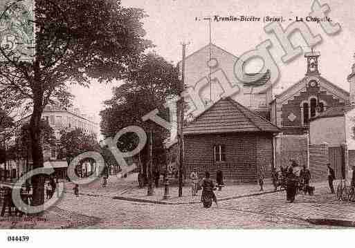 Ville de KREMLINBICETRE(LE), carte postale ancienne