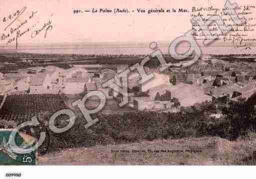 Ville de LAPALME, carte postale ancienne