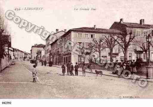 Ville de LIMONEST, carte postale ancienne