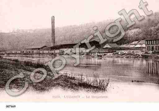 Ville de LUZANCY, carte postale ancienne