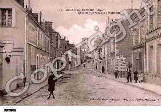 Ville de MELESURSARTHE(LE), carte postale ancienne