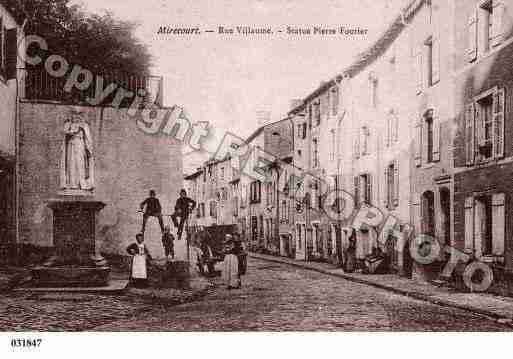 Ville de MIRECOURT, carte postale ancienne