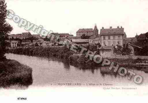 Ville de MONTBELIARD, carte postale ancienne