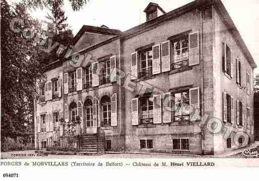 Ville de MORVILLARS, carte postale ancienne