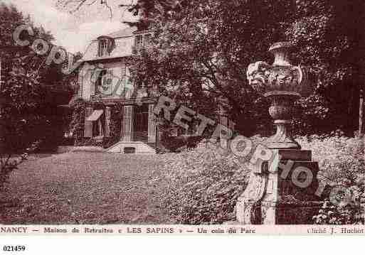 Ville de NANCY, carte postale ancienne