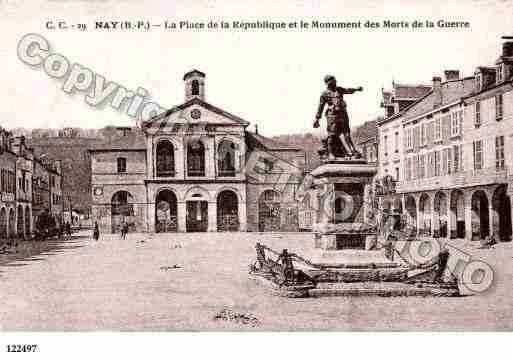 Ville de NAYBOURDETTES, carte postale ancienne