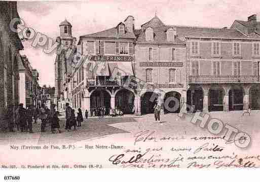 Ville de NAYBOURDETTES, carte postale ancienne