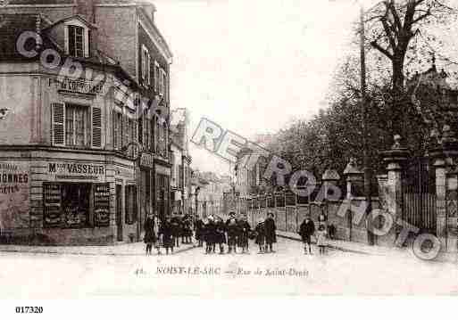 Ville de NOISYLESEC, carte postale ancienne