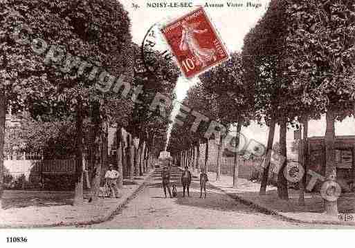 Ville de NOISYLESEC, carte postale ancienne
