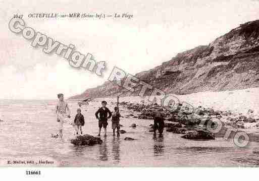 Ville de OCTEVILLESURMER, carte postale ancienne