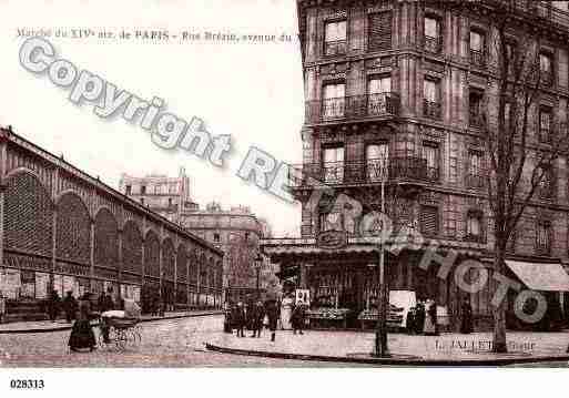 Ville de PARIS14, carte postale ancienne