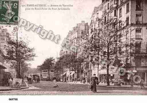 Ville de PARIS16, carte postale ancienne