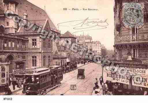 Ville de PARIS3, carte postale ancienne