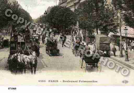 Ville de PARIS9, carte postale ancienne