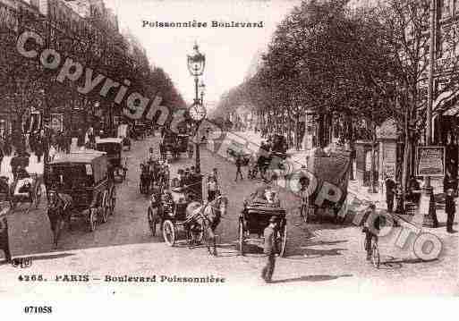 Ville de PARIS9, carte postale ancienne