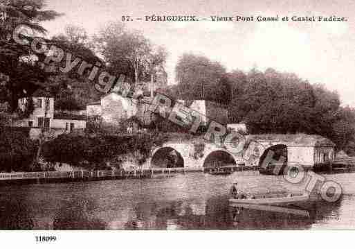 Ville de PERIGUEUX, carte postale ancienne