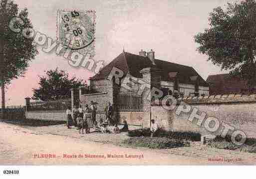 Ville de PLEURS, carte postale ancienne Ville de PLEURS, carte postale ancienne