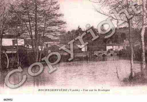 Ville de ROCHESERVIERE, carte postale ancienne