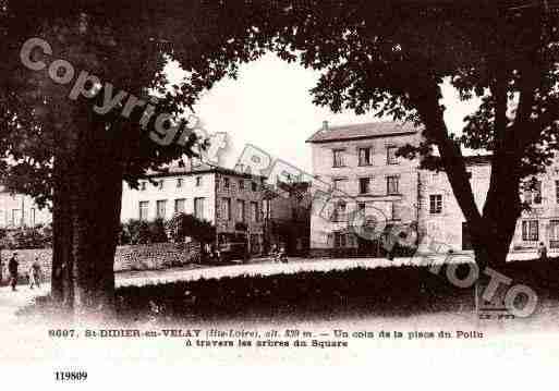 Ville de SAINTDIDIERENVELAY, carte postale ancienne