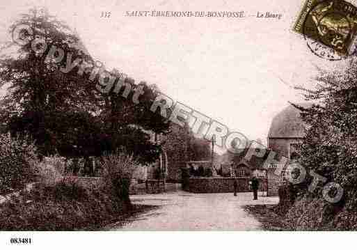 Ville de SAINTEBREMONDDEBONFOSSE, carte postale ancienne