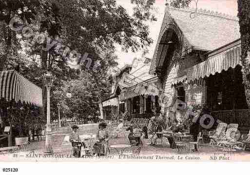 Ville de SAINTHONORELESBAINS, carte postale ancienne