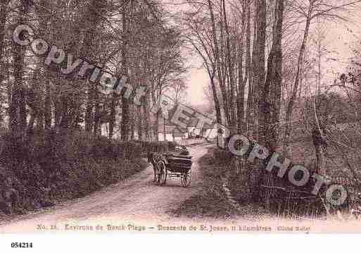 Ville de SAINTJOSSE, carte postale ancienne