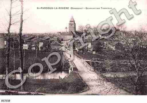 Ville de SAINTPARDOUXLARIVIERE, carte postale ancienne